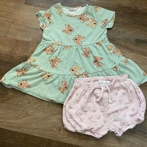 Baby girl Zara H&M Easter outfit